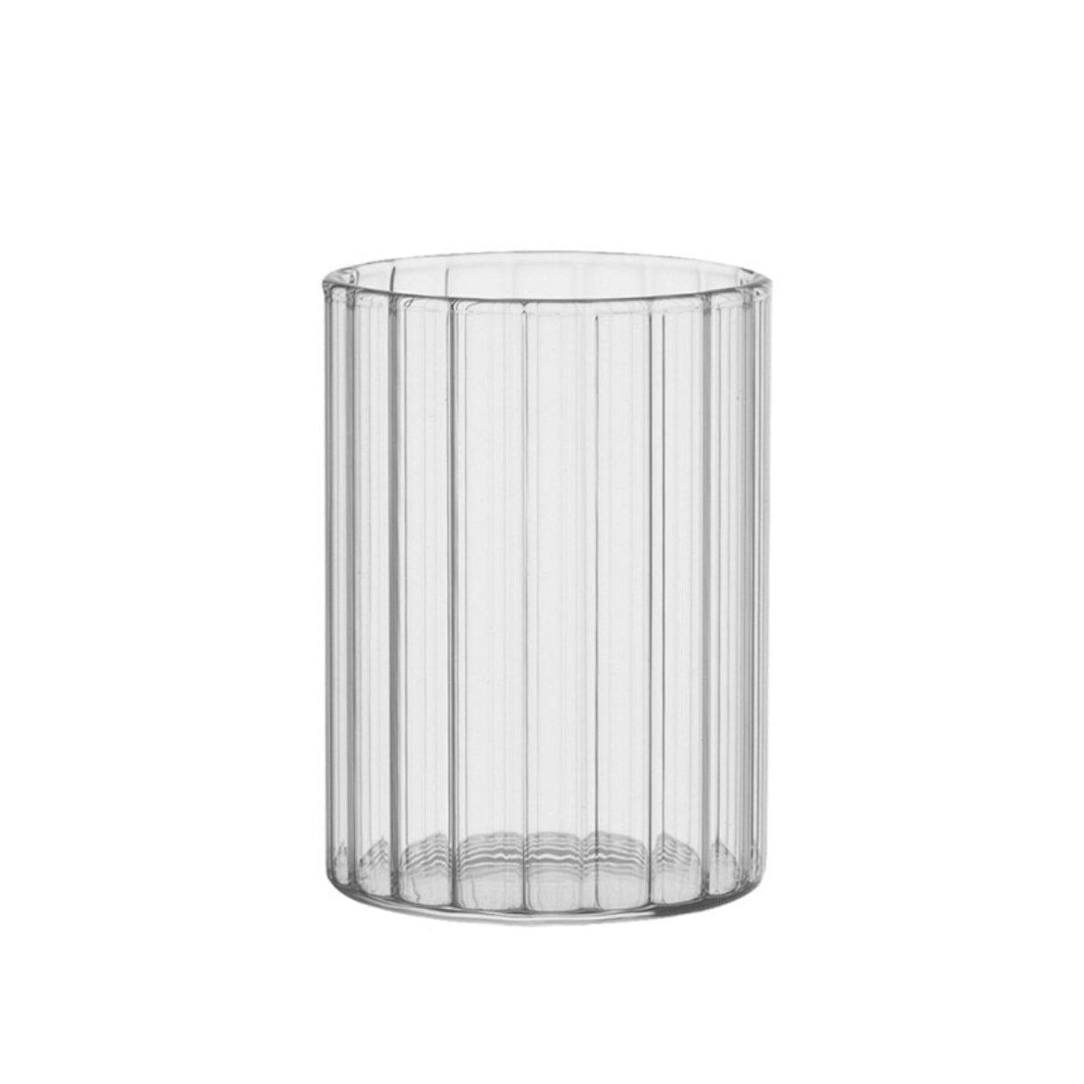 Handmade Striped Design Drinking Glass