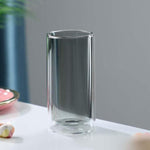 Colored Double Bottom Drinking Glass