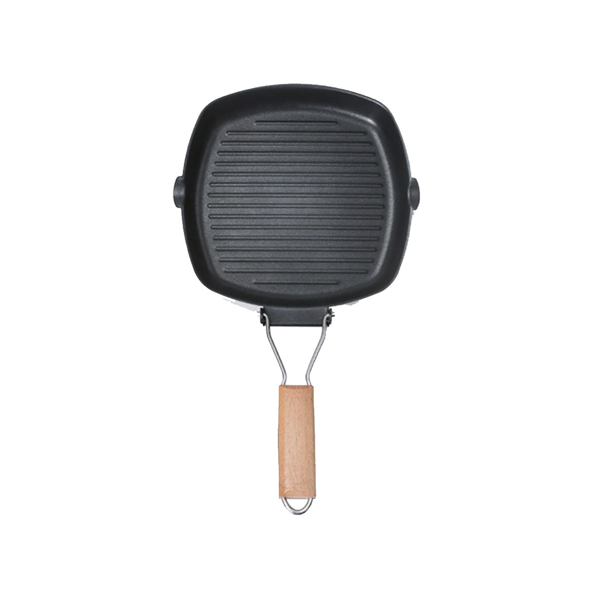 Grill Pan With Folding Handle