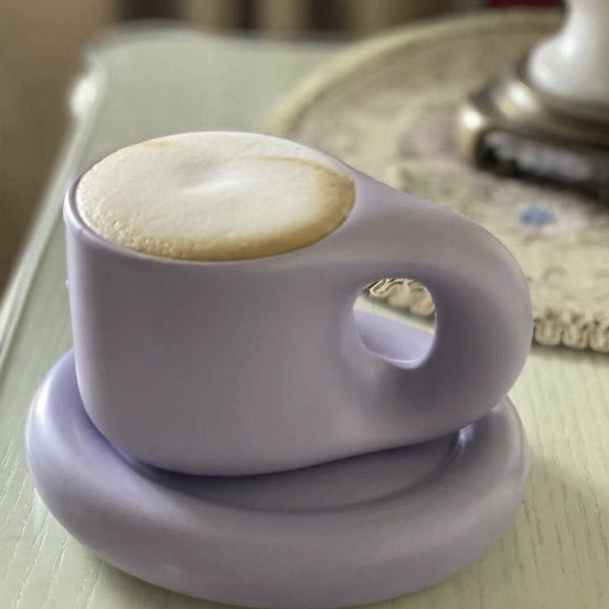 Bright Creative Ceramic Coffee Cup