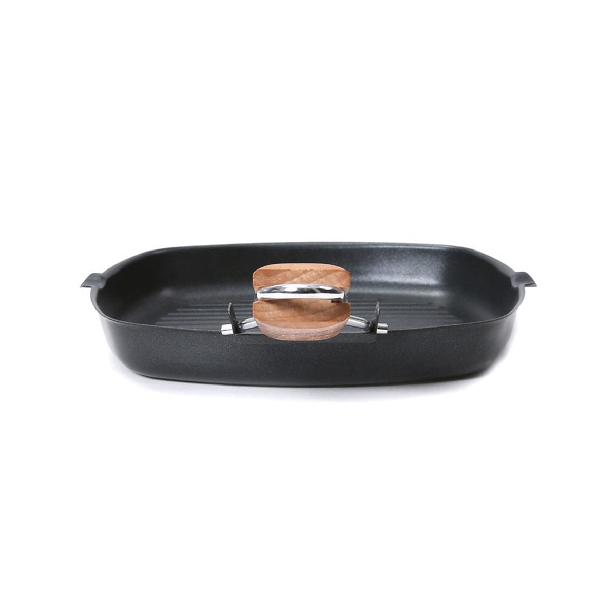 Grill Pan With Folding Handle