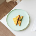 Bright Ceramic Desert Plate