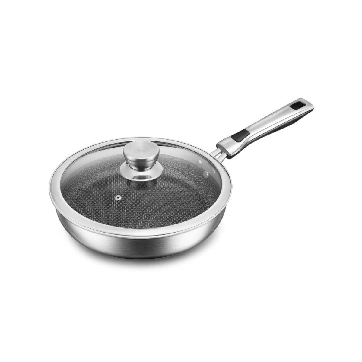 Frying Pan With Glass Cover