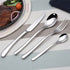 Polished Stainless Steel Flatware Set