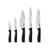 Kitchen Knife Set with Marble Coating