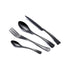 Polished-Black Dinnerware Set