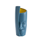 Abstract Human Face Decorative Vase