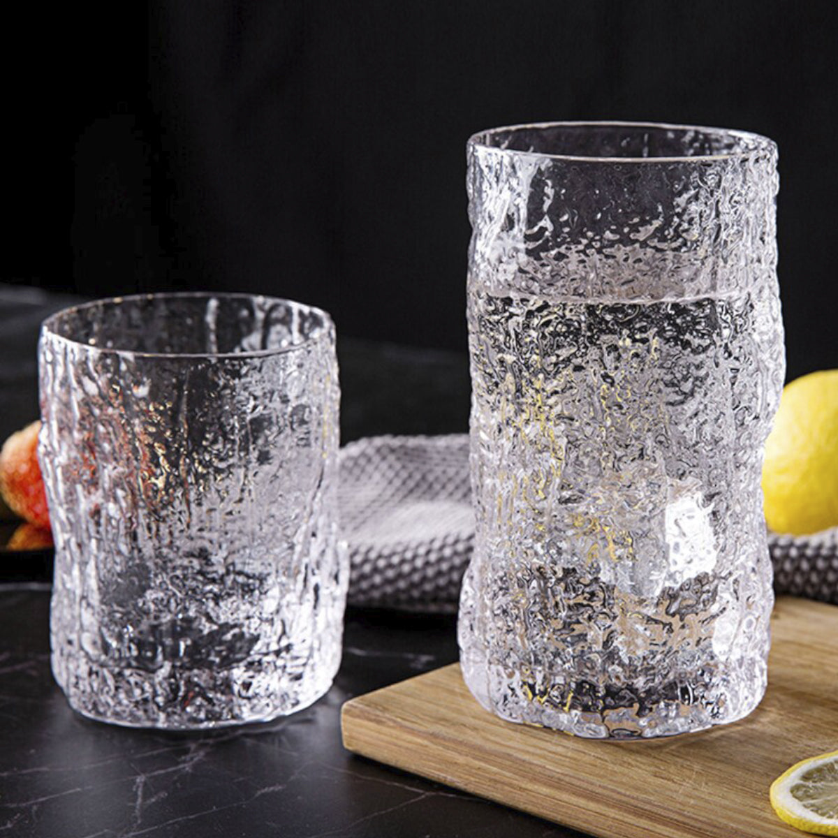 Creative Grained Drinking Glass