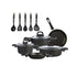 Black Granite Cookware Set