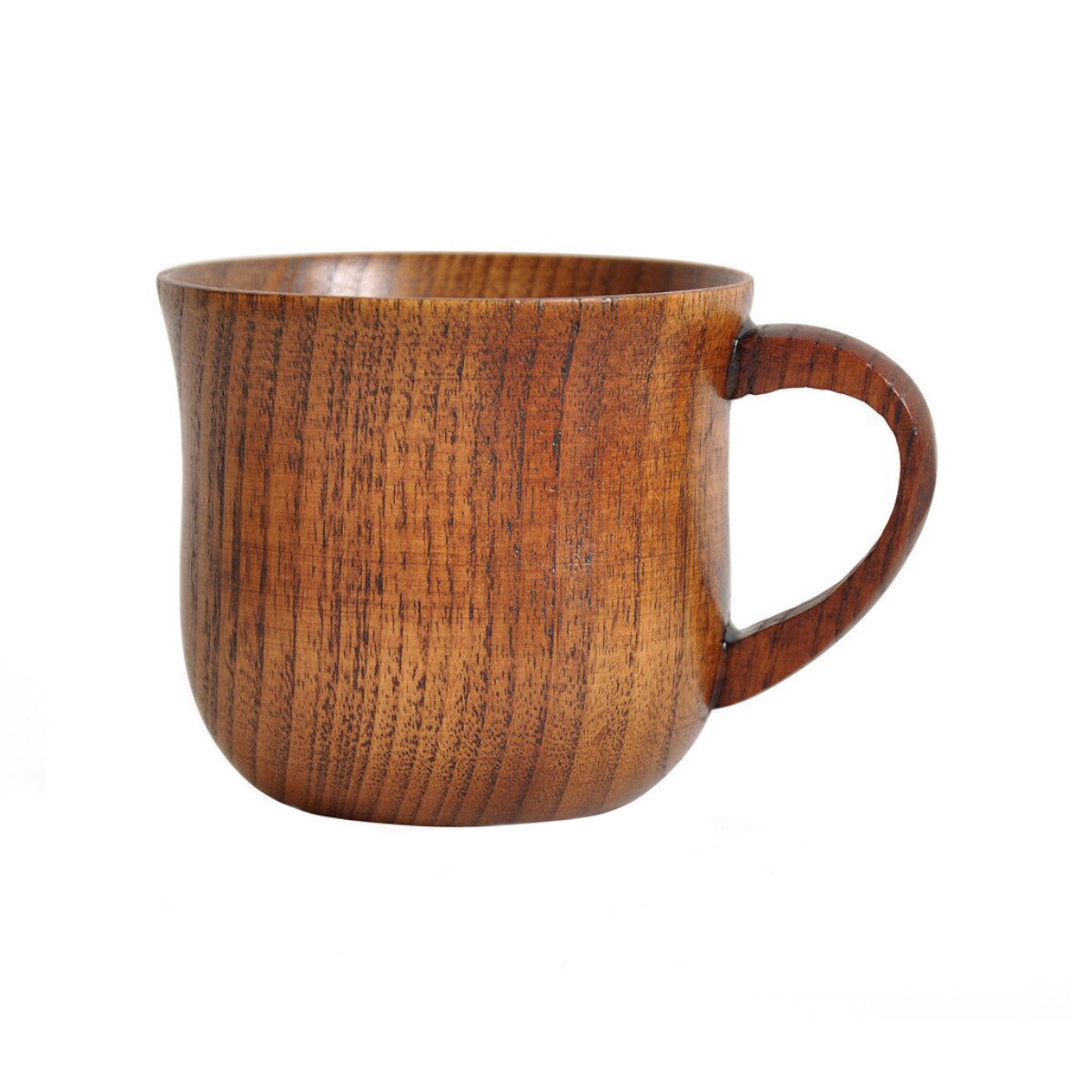 Solid Wood Tea Cup