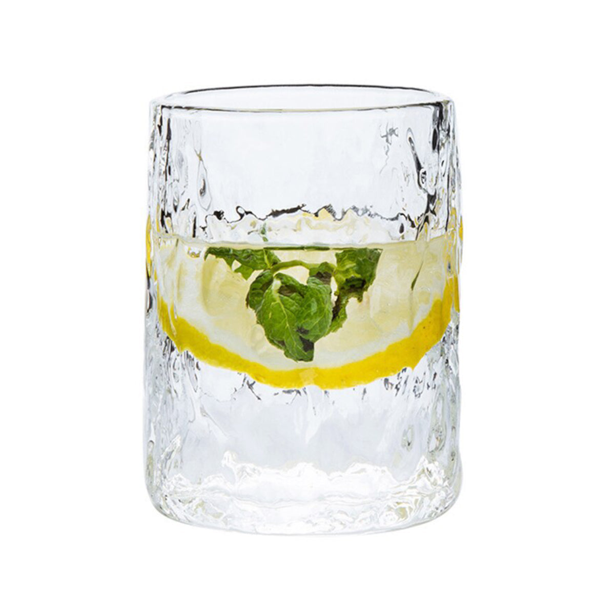 Transparent Glass Whiskey Tumbler