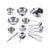 Stainless Steel Cookware 16pcs/Set