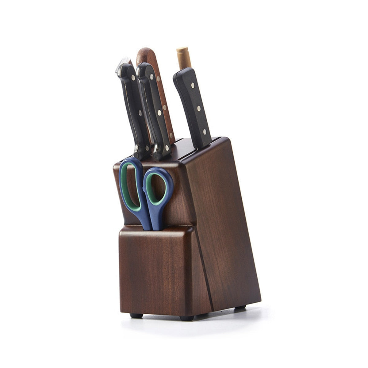 Wooden Classic Knife Storage Stand