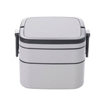 Portable 2 Layer Food Container