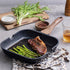 Durable Wood Handle Grill Pan