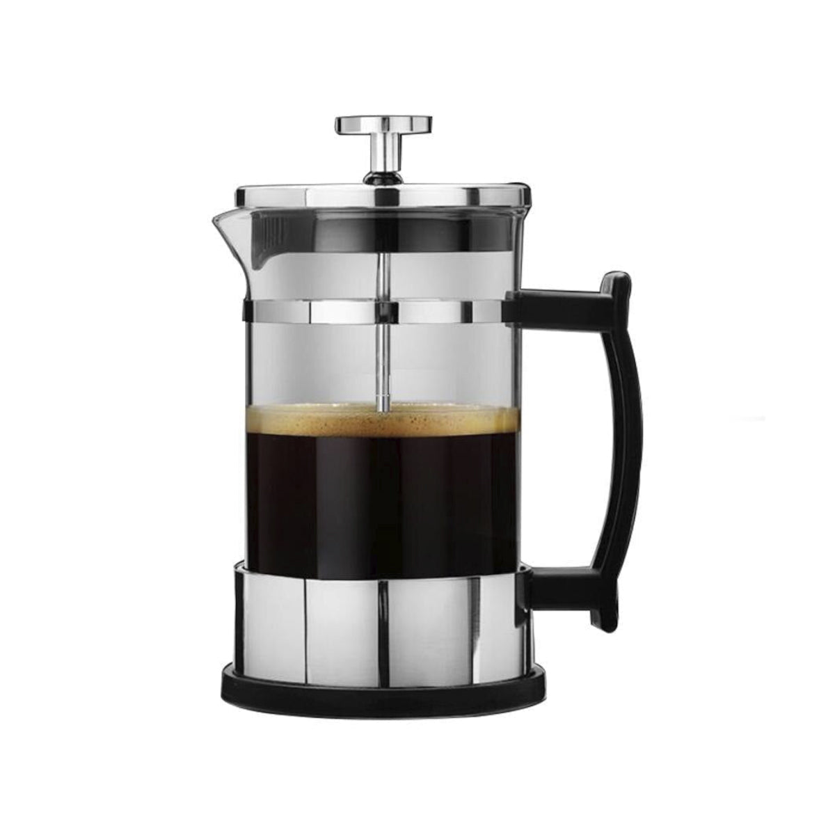 Glass Stainless Steel French Press