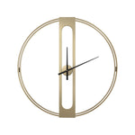 Large Golden Wall Clock