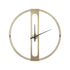 Large Golden Wall Clock