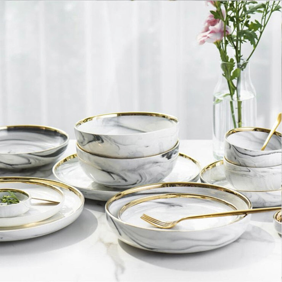 Classic Ceramic Dinnerware Set