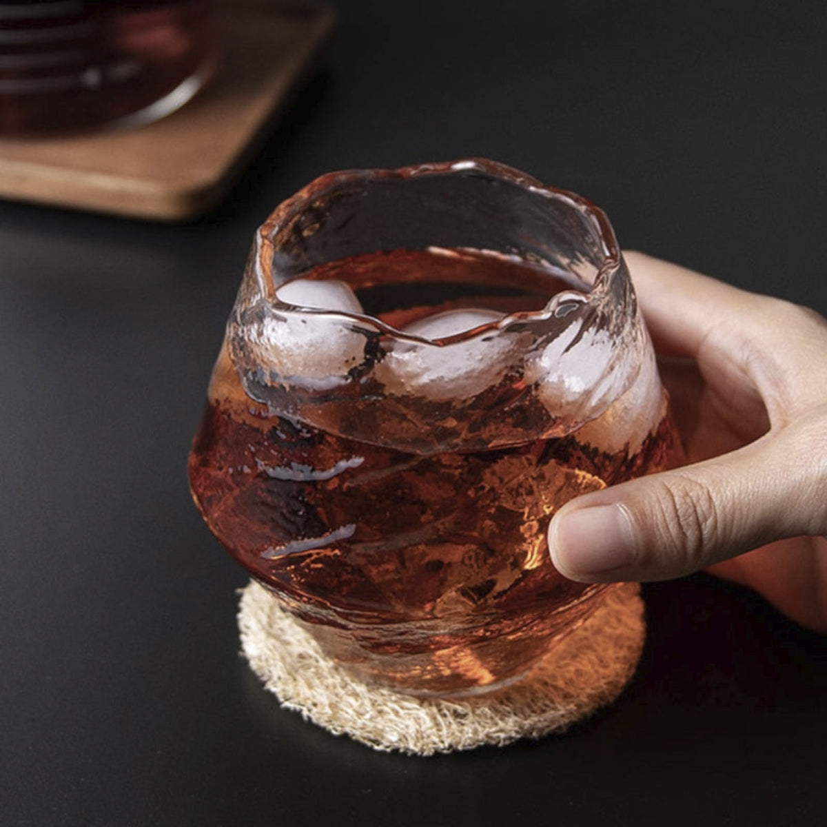 Handmade Hammered Whiskey Glass