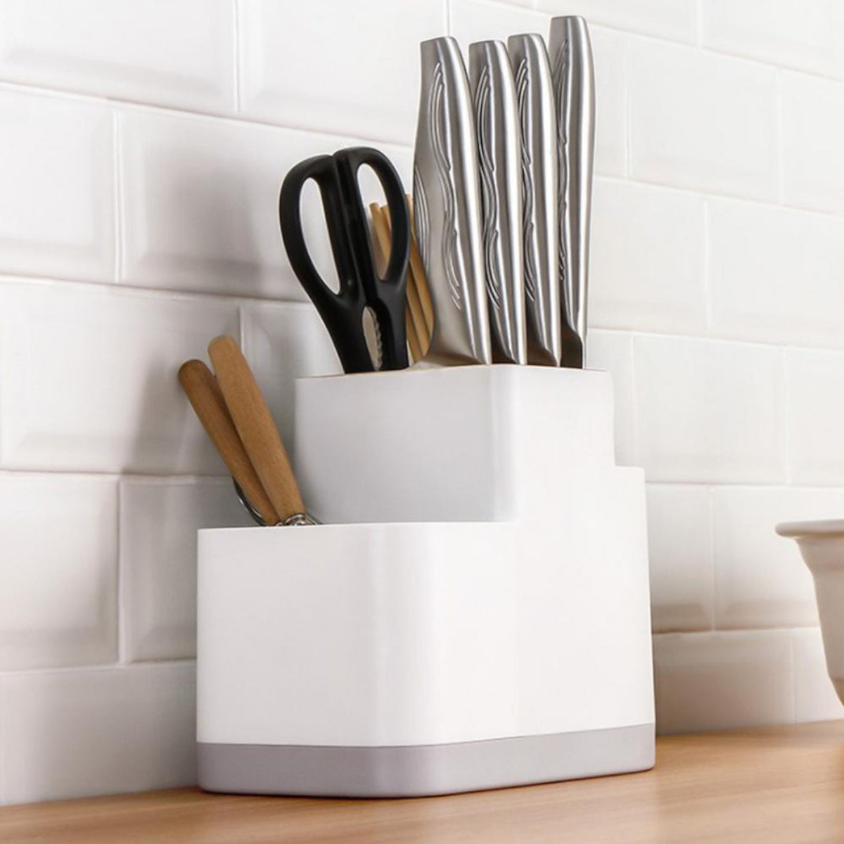 Utensil Storage And Flatware Organizer