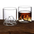 Creative Mountain Whiskey Glass