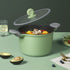 Bright-Green Non-stick Soup Pot