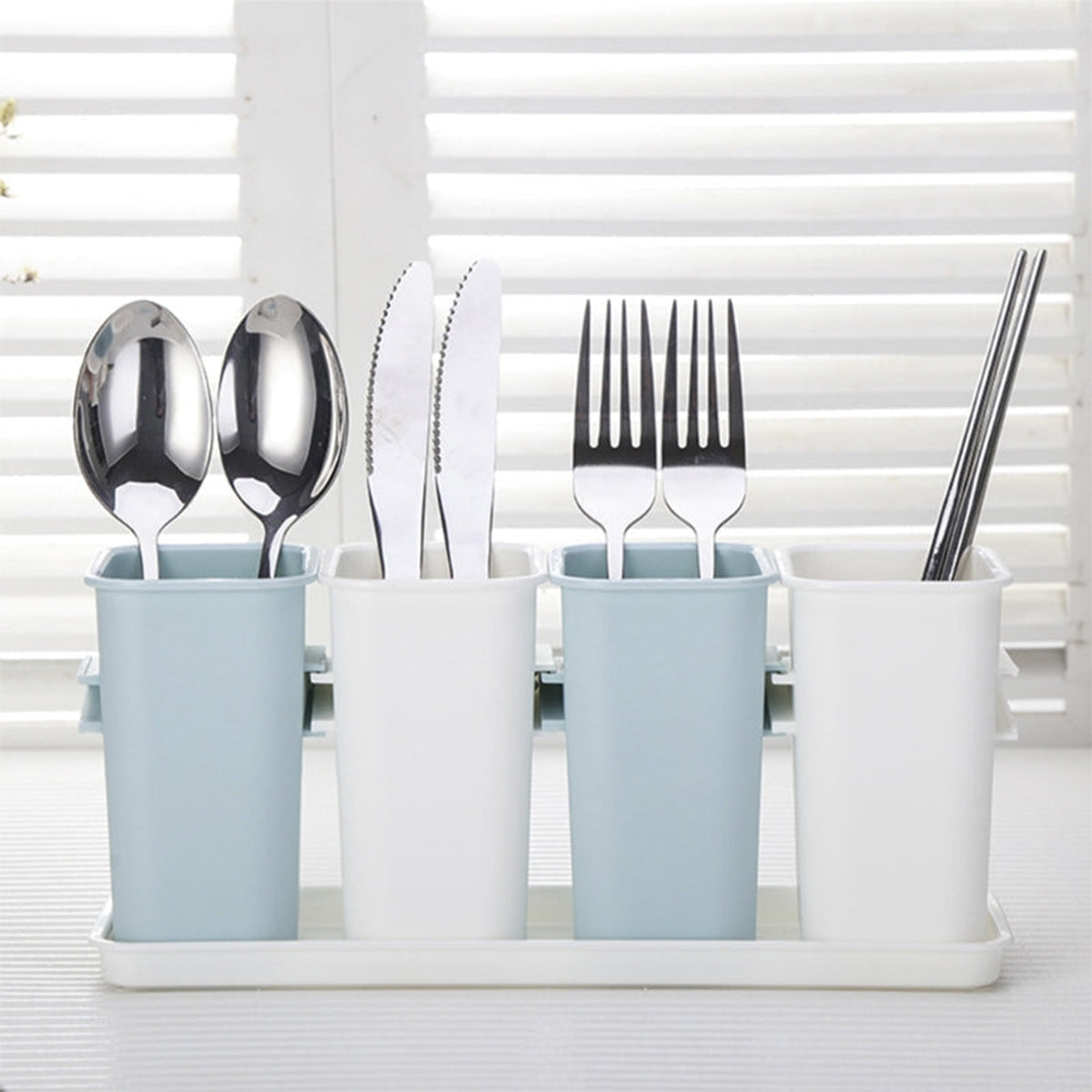 Kitchen 4-Box Utensil Holder