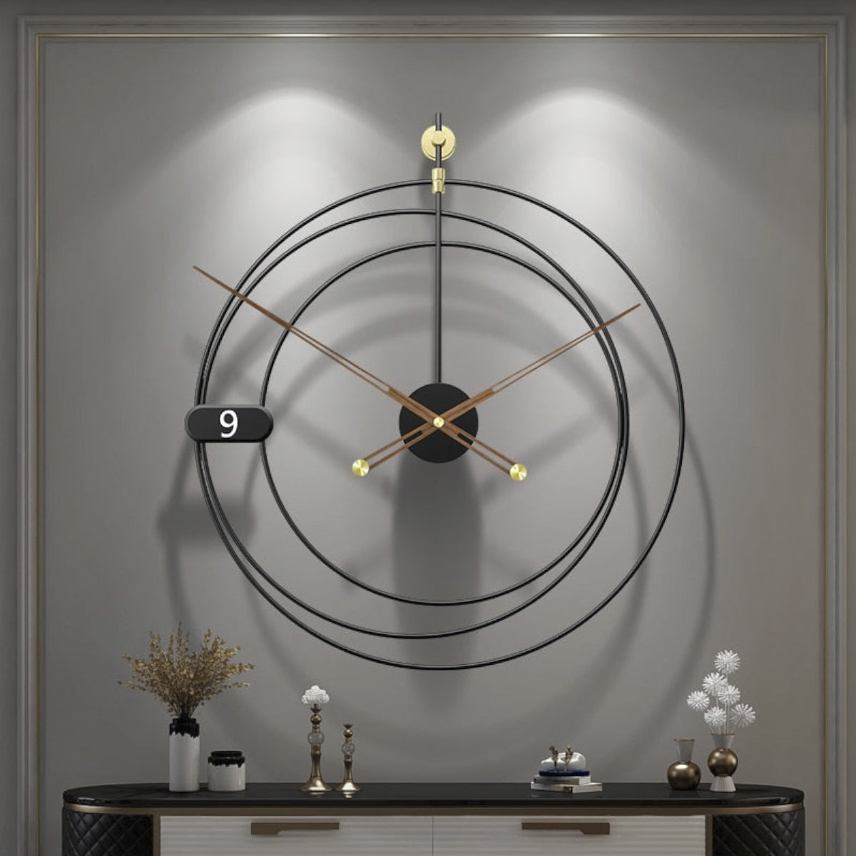 Large Modern Silent Wall Clocks