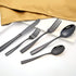 Black Cutlery Set