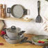 Light-Gray Anti Scratch Cookware Set