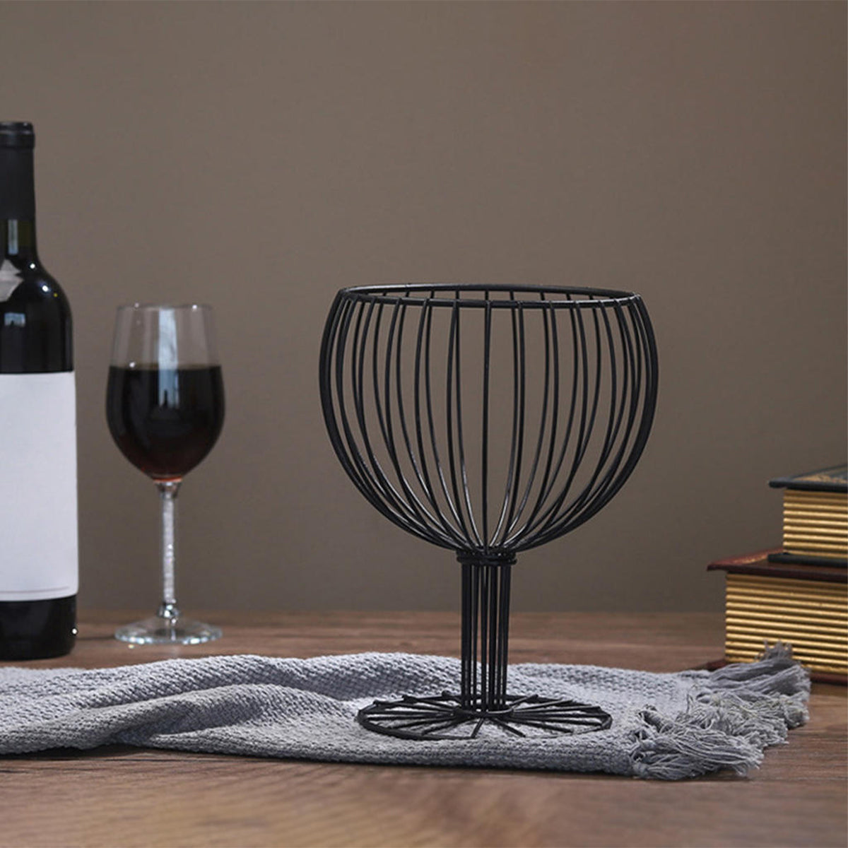 Fruit Basket Wine Glass Shape