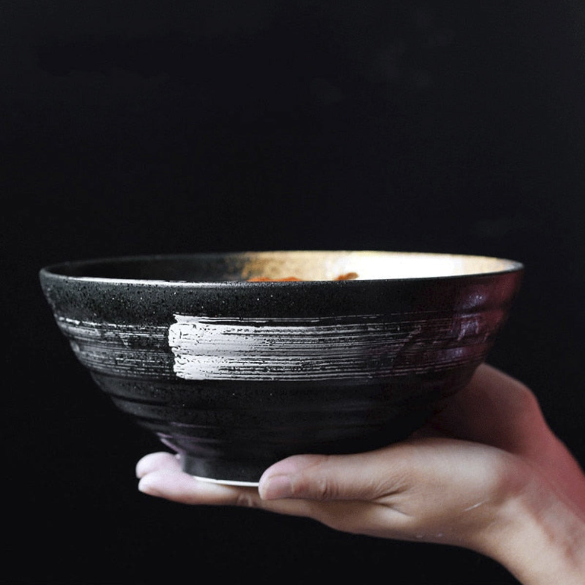 Large 7.5 inch Ceramic Soup Bowl