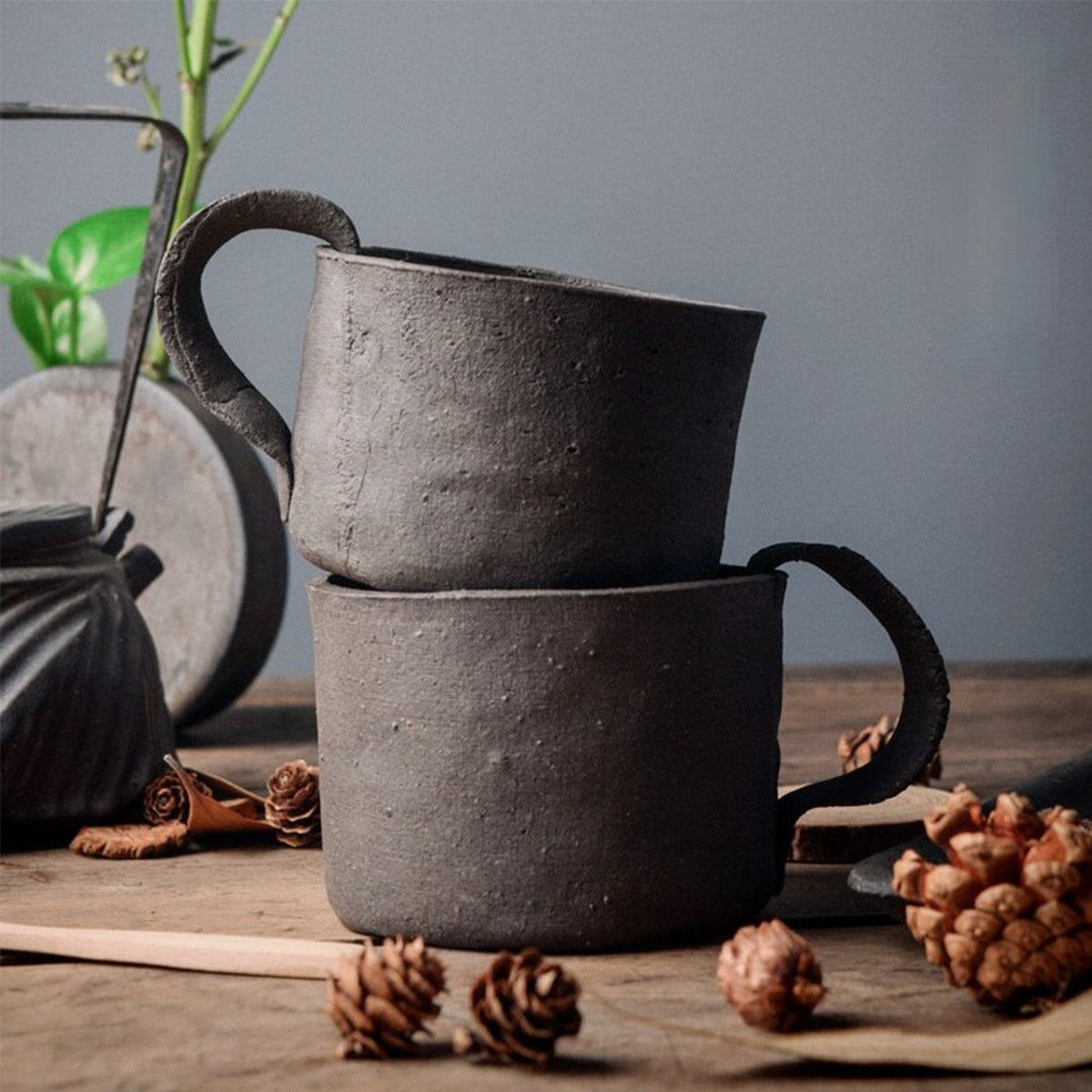 Japanese Stoneware Ceramic Cup