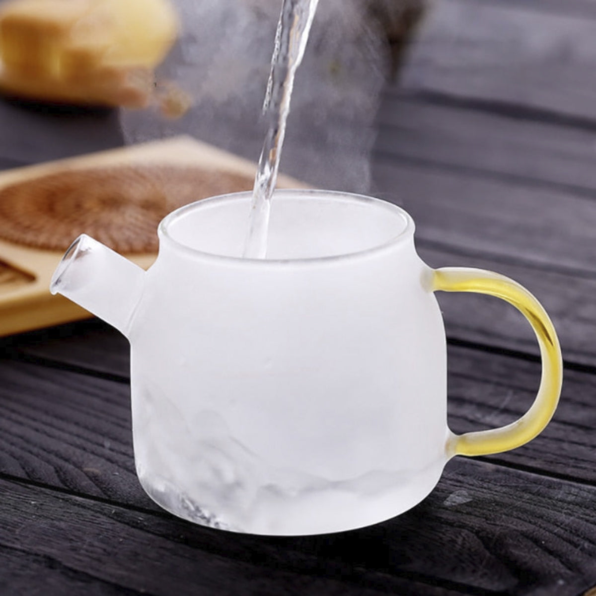 Heat Resistant Glass Teapot