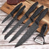 Stainless Steel Kitchen 6 Piece Knife Set