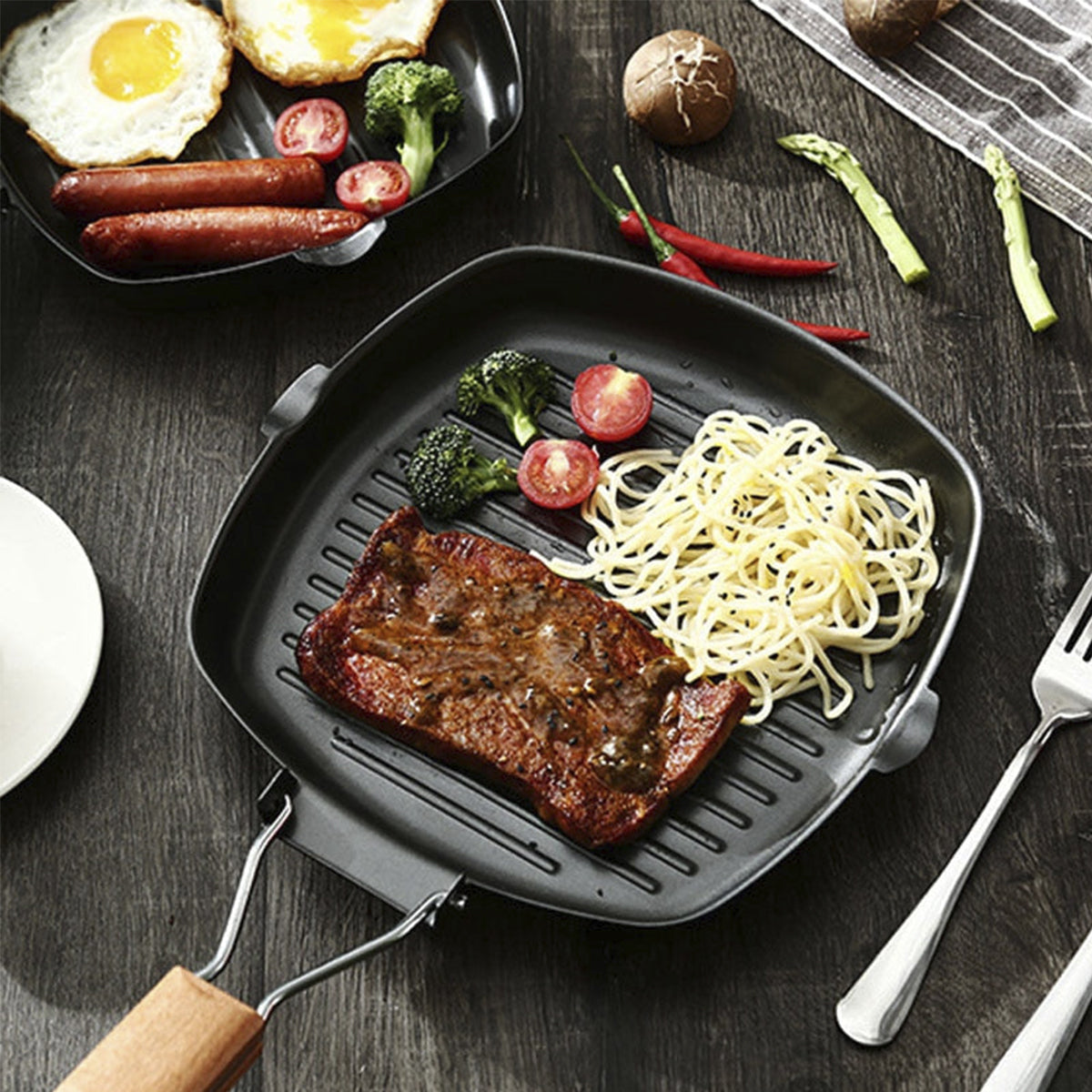 Easy Clean BBQ Pan