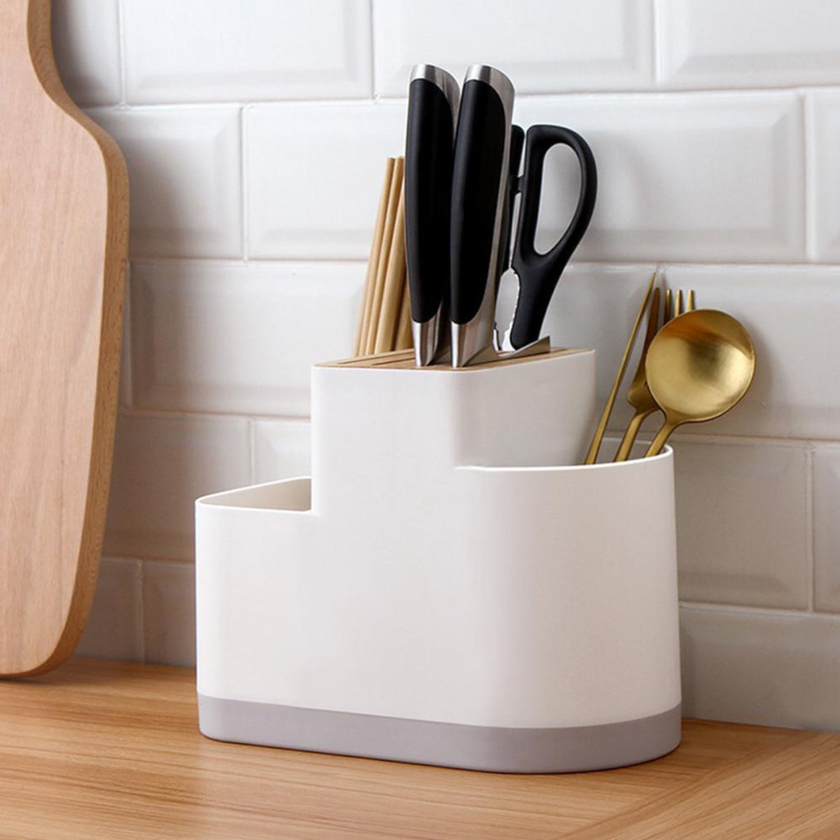 Utensil Storage And Flatware Organizer