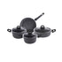 Dark Granite 4 Piece Cookware Set