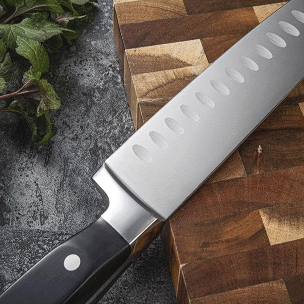 Ice Forged Kitchen Knife