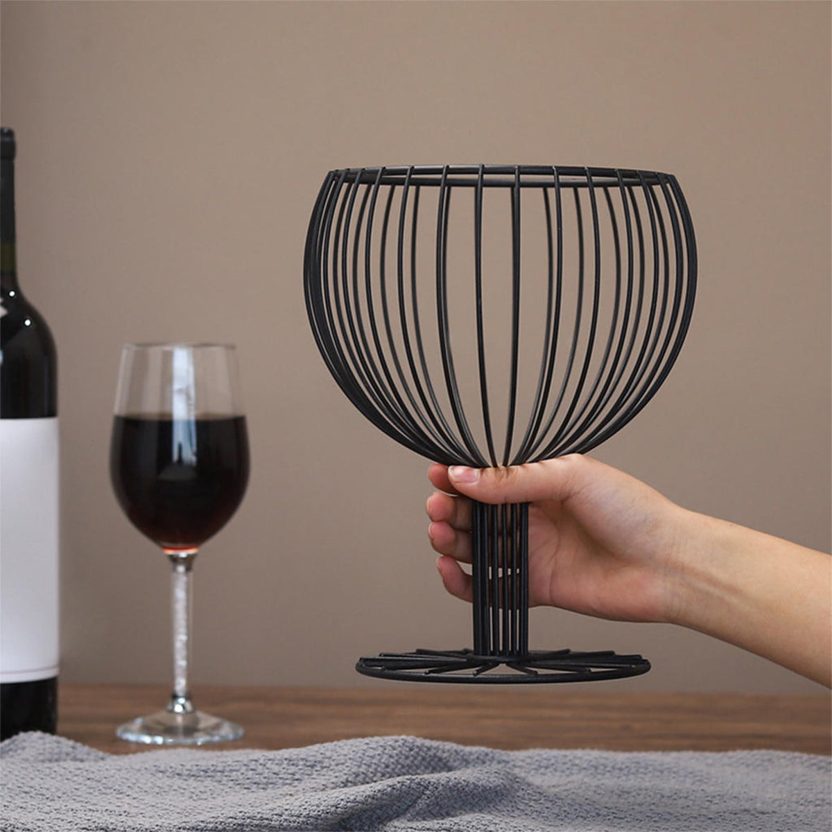 Fruit Basket Wine Glass Shape