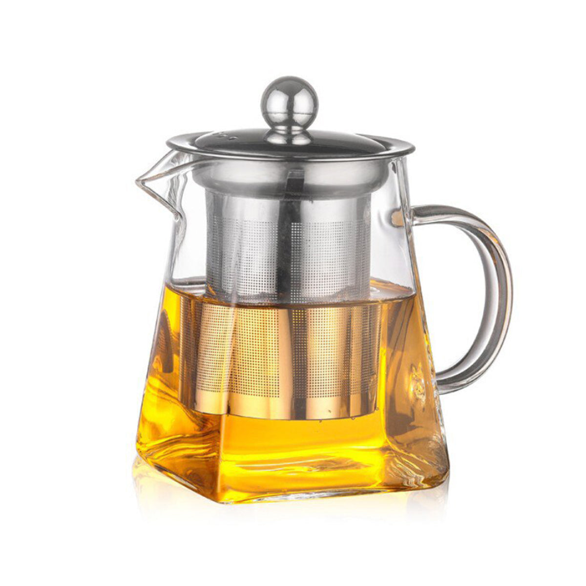 Glass Teapot With Infuser Filter