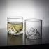 Creative Mountain Whiskey Glass