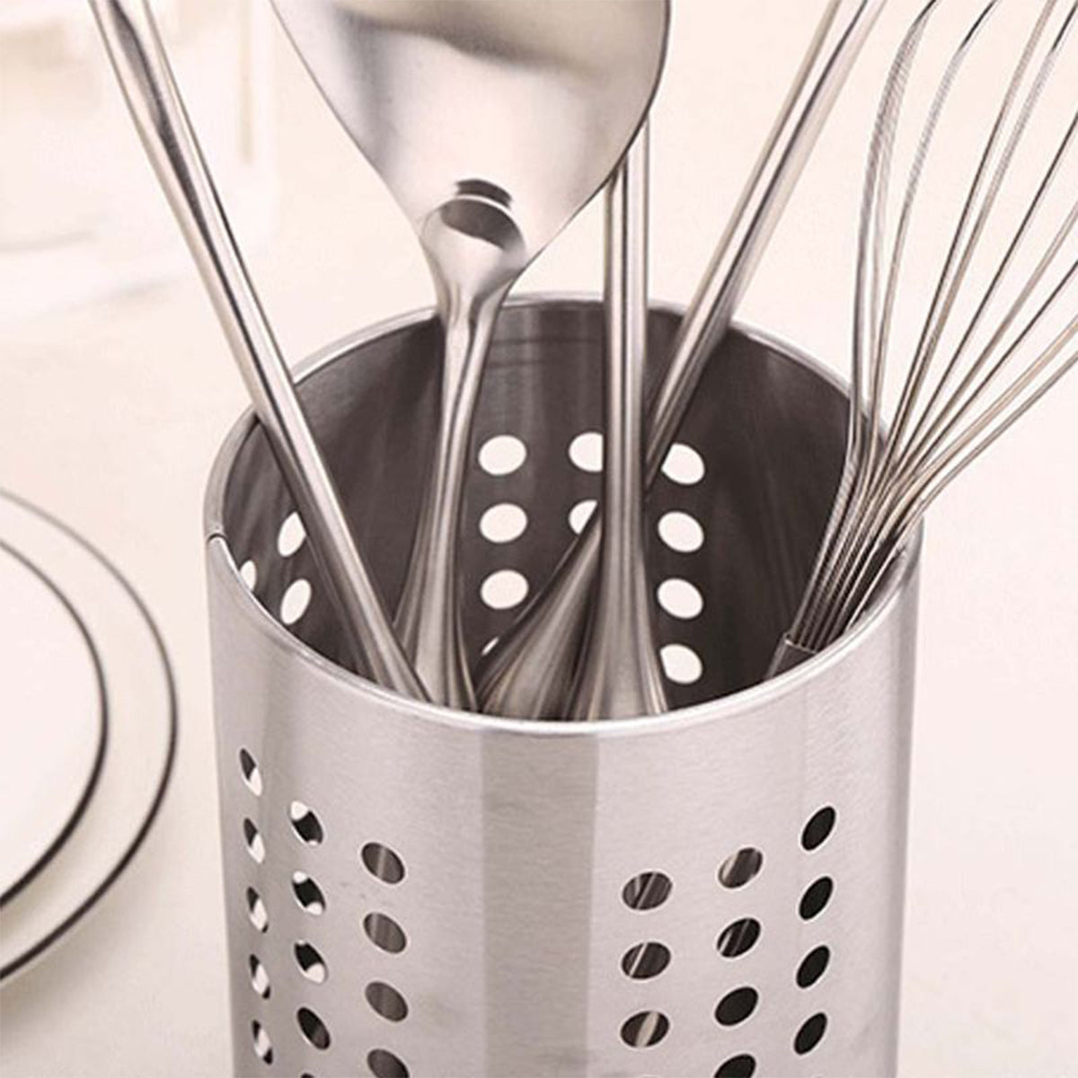 Stainless Steel Utensils Holder