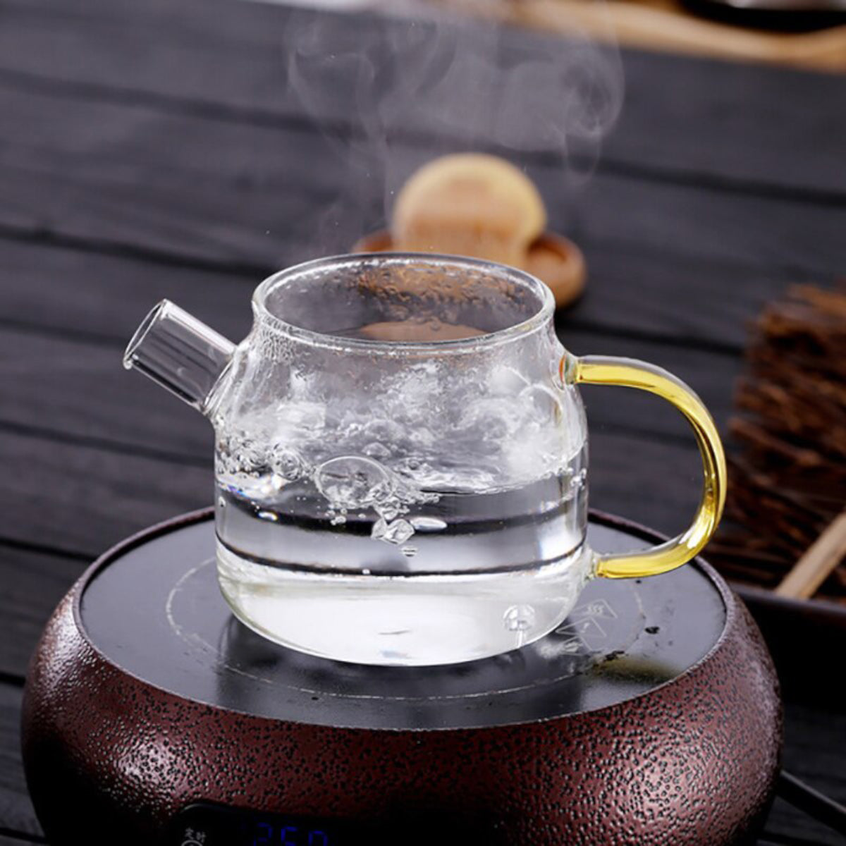 Heat Resistant Glass Teapot