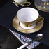 Classic British Tea Cup With Spoon