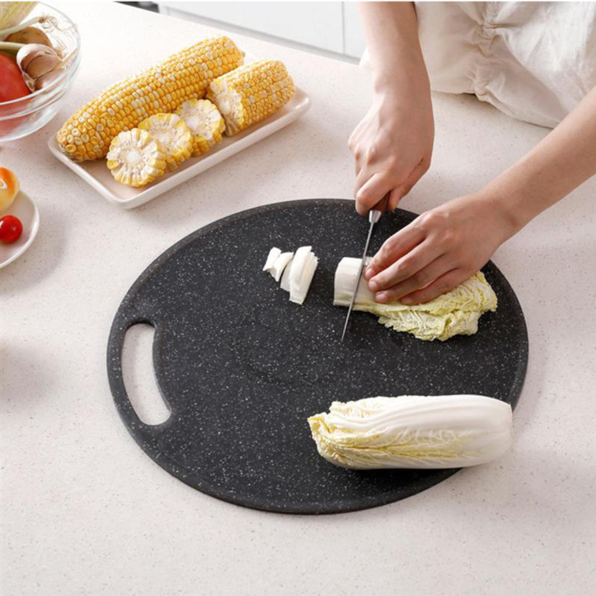 Plastic Round Cutting Board