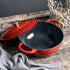 Enameled Ceramic Cast Iron Pot