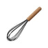 Wooden Handle Silicone Egg Whisk