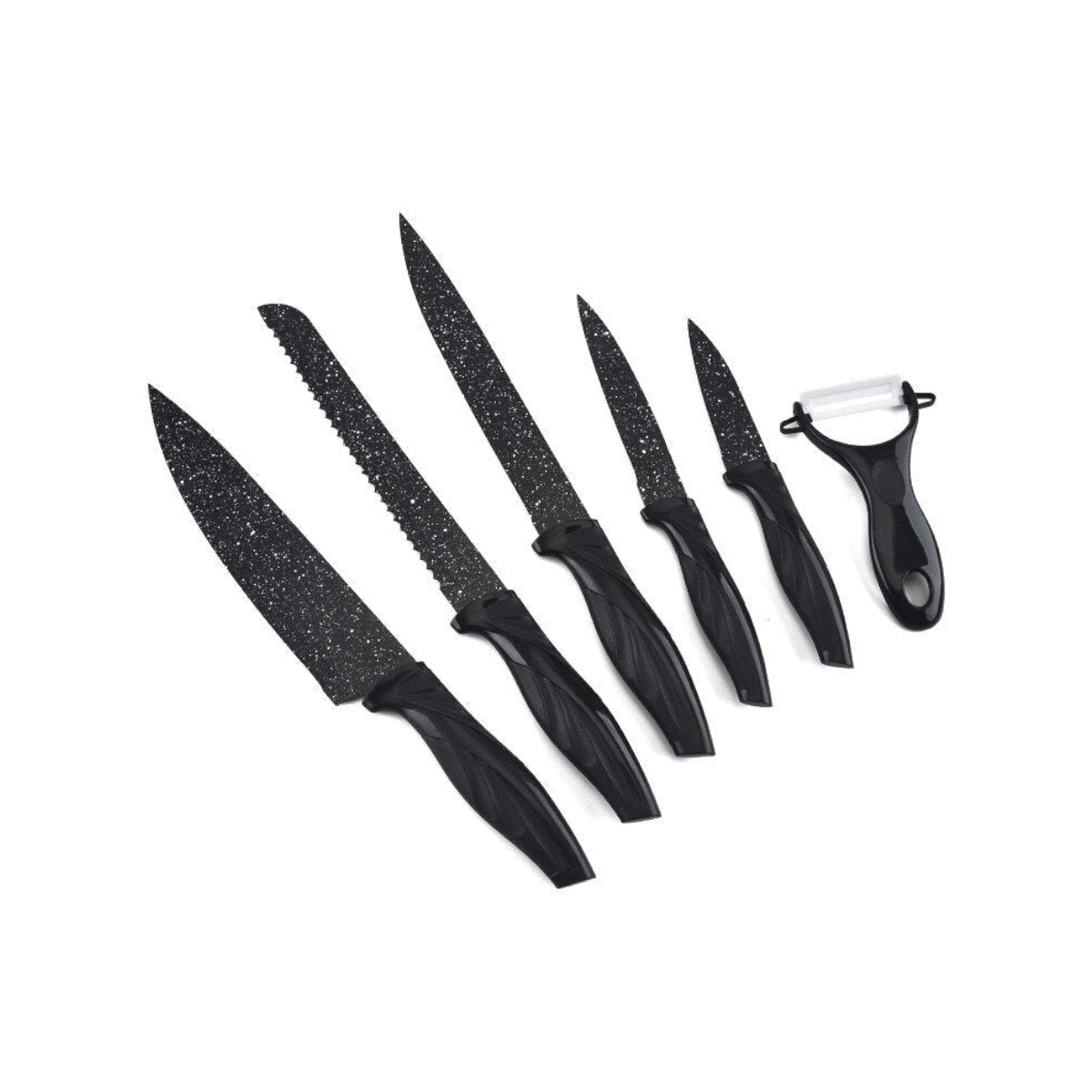 Stainless Steel Kitchen 6 Piece Knife Set